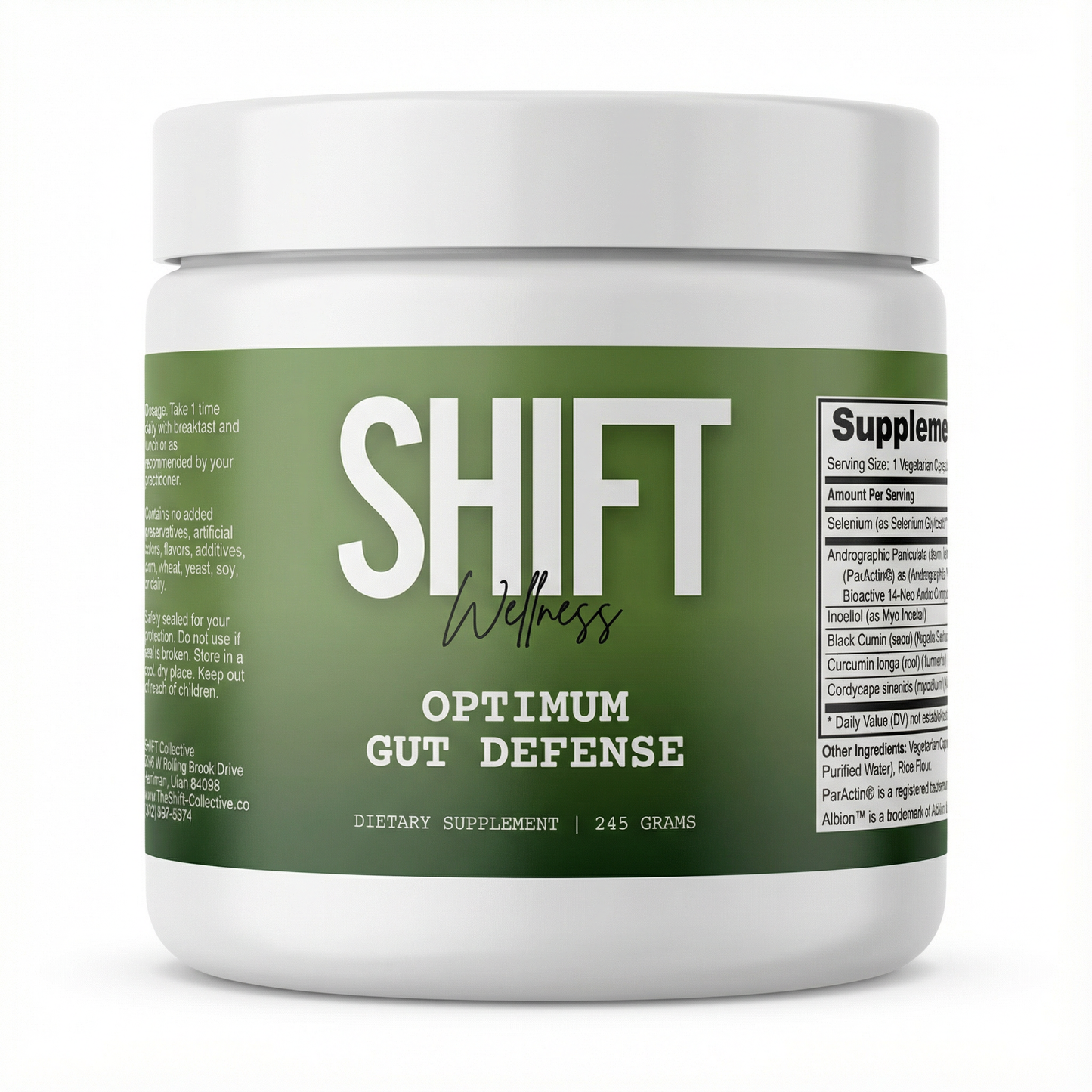 Optimum Gut Defense