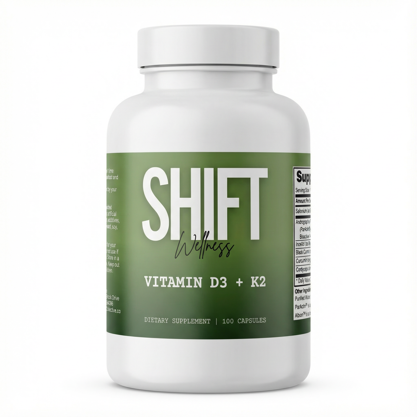 Vitamin D3 + K2